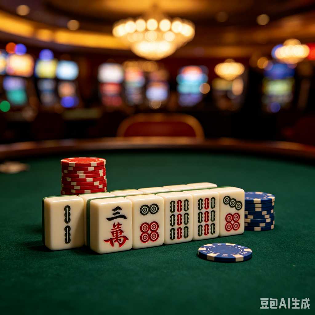 transparent acrylic mahjong set