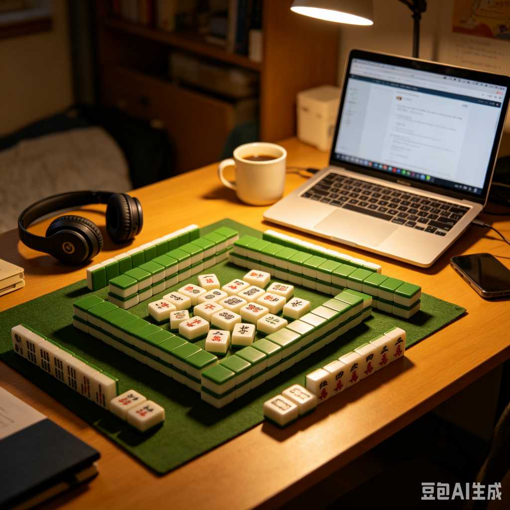 transparent acrylic mahjong set