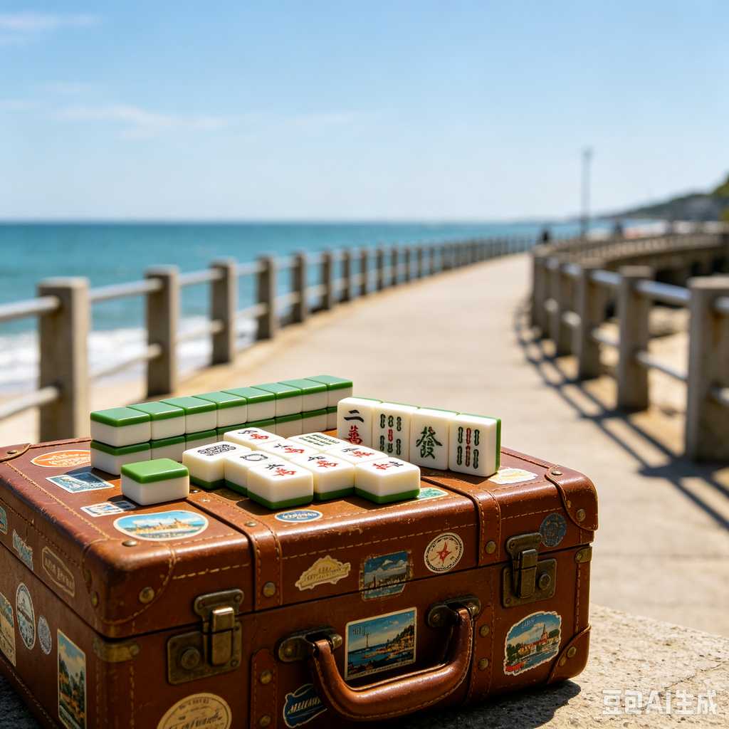hard shell travel case mahjong