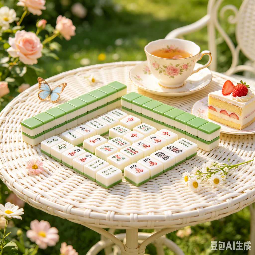 hand carved mahjong tiles