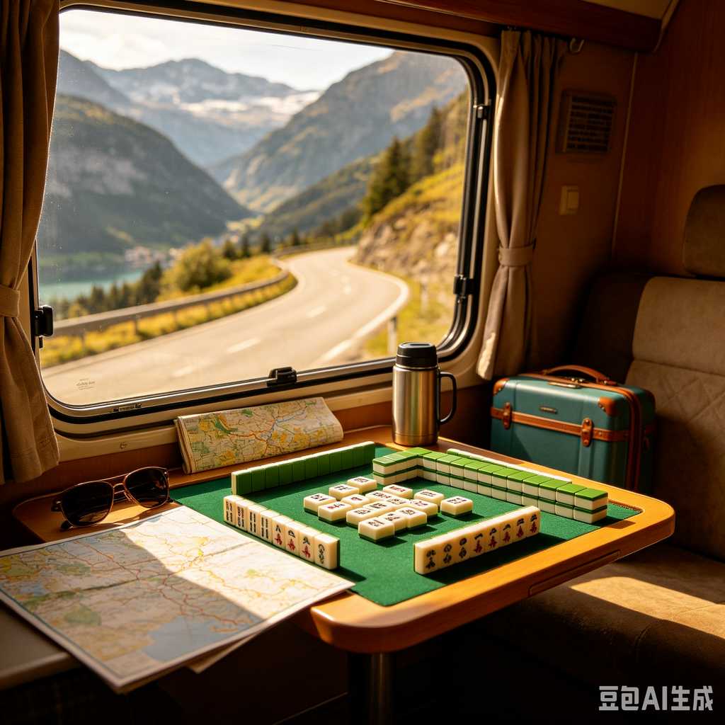 premium travel mahjong set